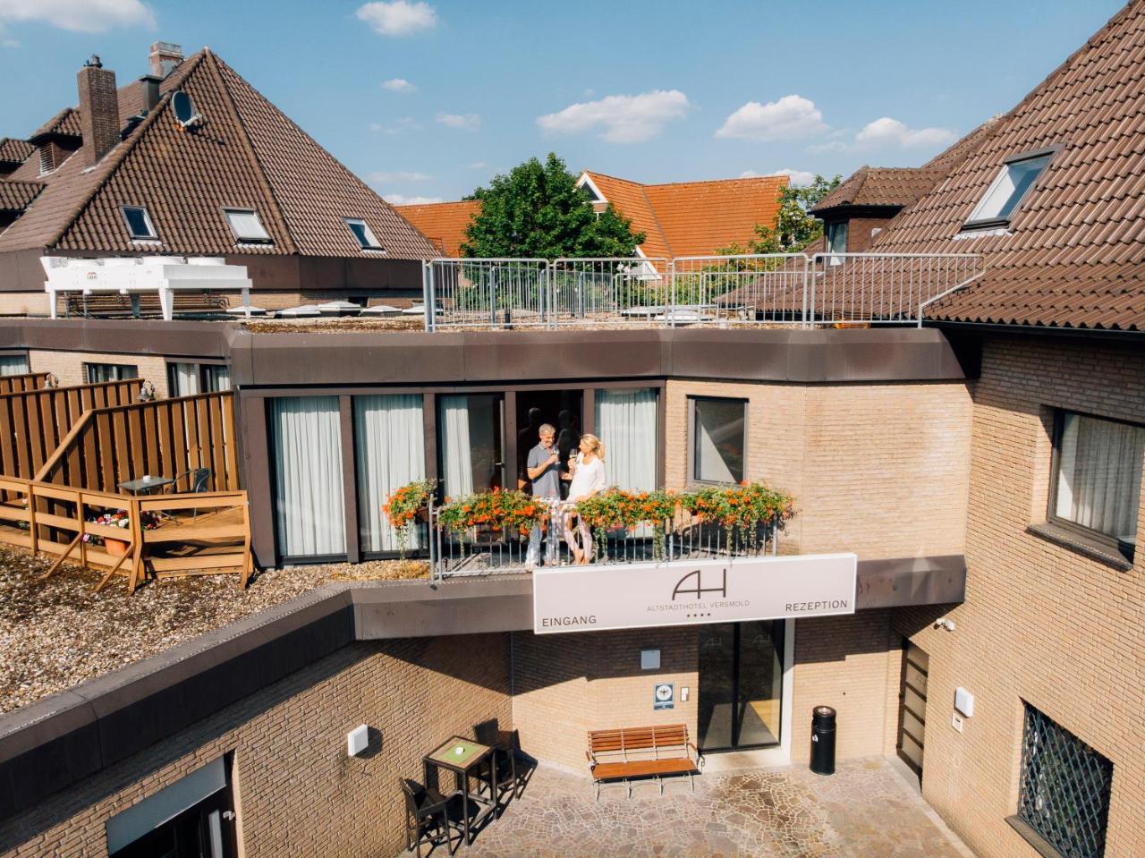 Altstadthotel Versmold Bagian luar foto