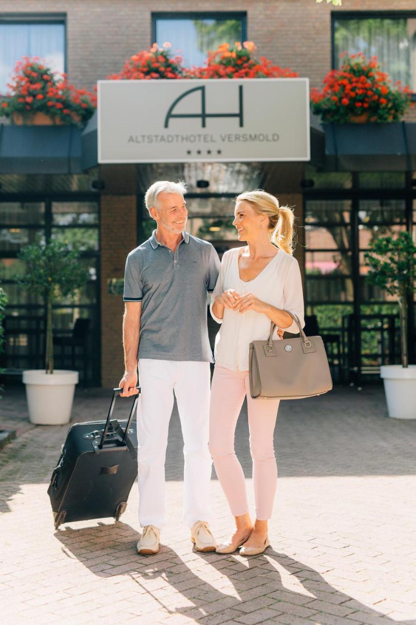 Altstadthotel Versmold Bagian luar foto